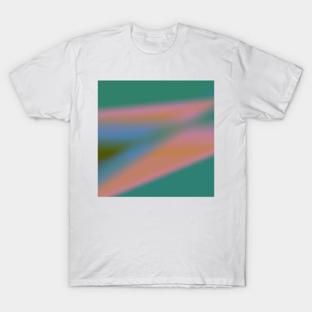 RED GREEN WHITE ABSTRACT TEXTURE T-Shirt by Artistic_st